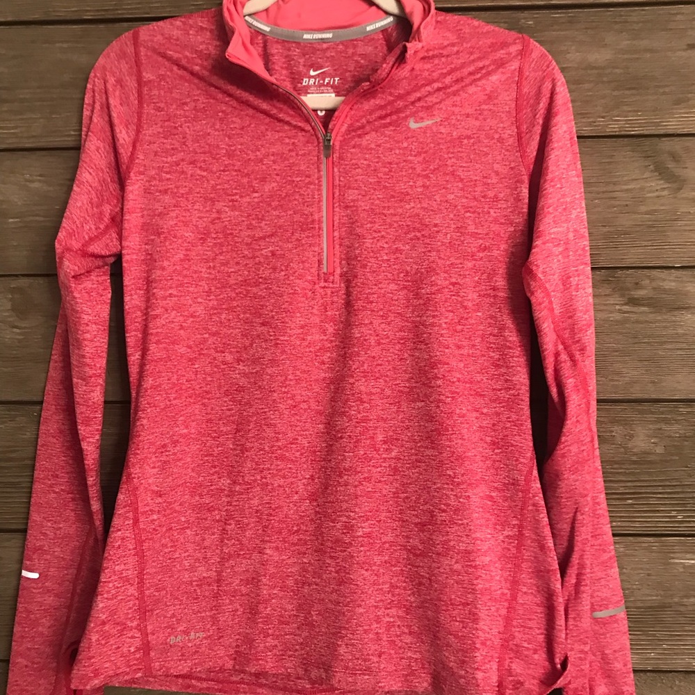 Nike running half zip